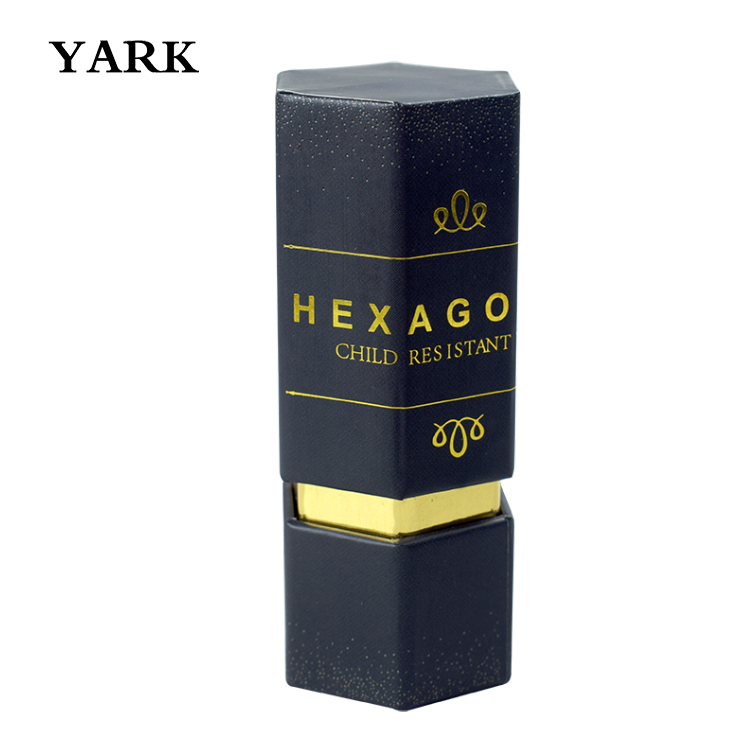 أنبوب تغليف كرتون خرطوشة سداسي Vape